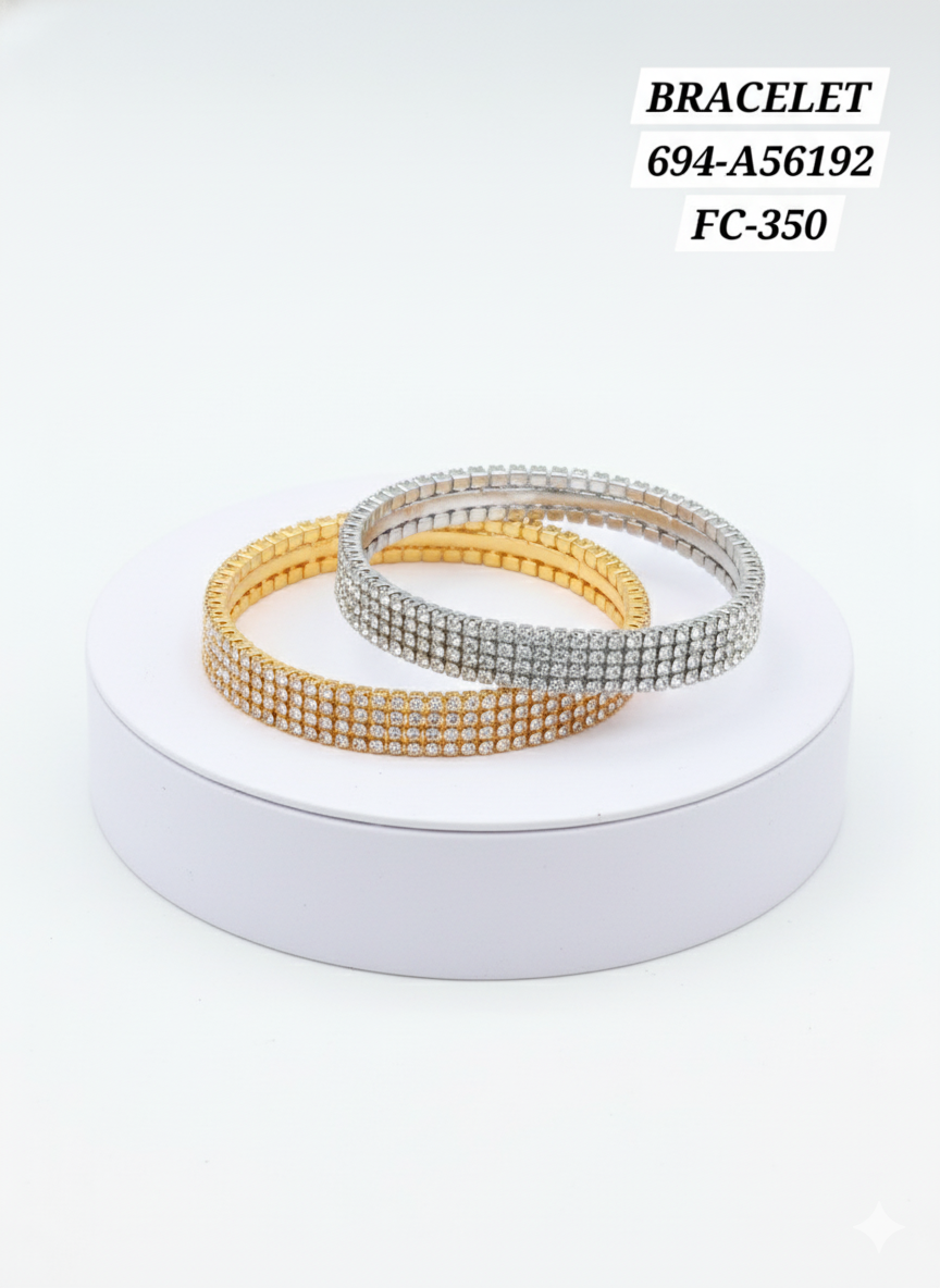 Lawina Collection Green Stone Bracelet – Luxury Gold & Silver Plated Fashion Jewelry for Women - Image 7